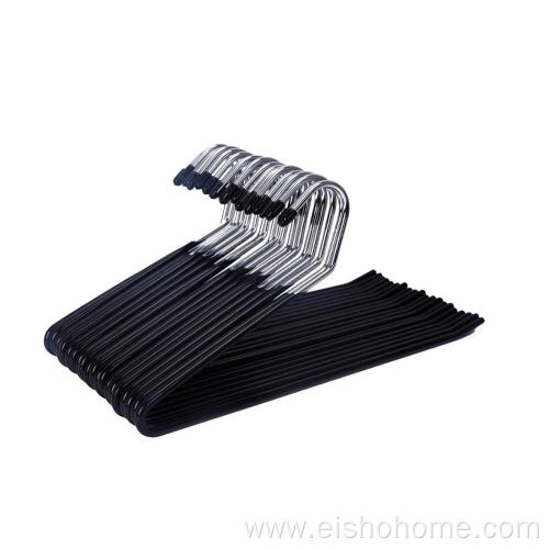 EISHO PVC Coating Metal Hanger For Pants